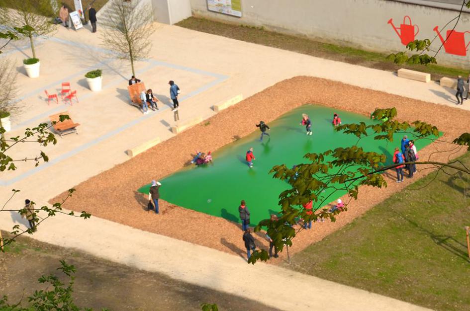 hüpfPOLSTER Landesgartenschau OÖ 2107 in Kremsmünster
