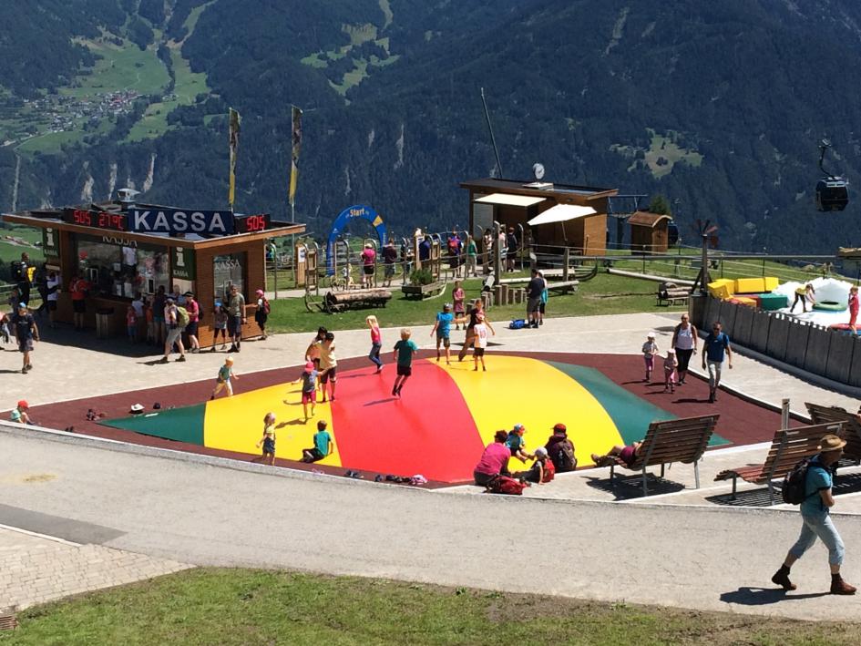 hüpfPOLSTER Funpark Fiss / Fisser Bergbahnen