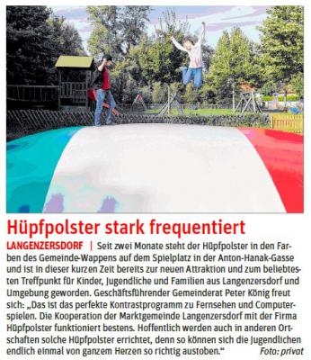 2. Bericht in der NÖN